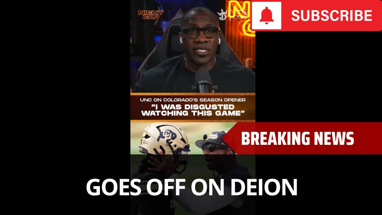 Shannon Goes Off On Deion Sanders