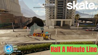 EA Skate. | Half A Minute Line | San Vansterdam | 4K