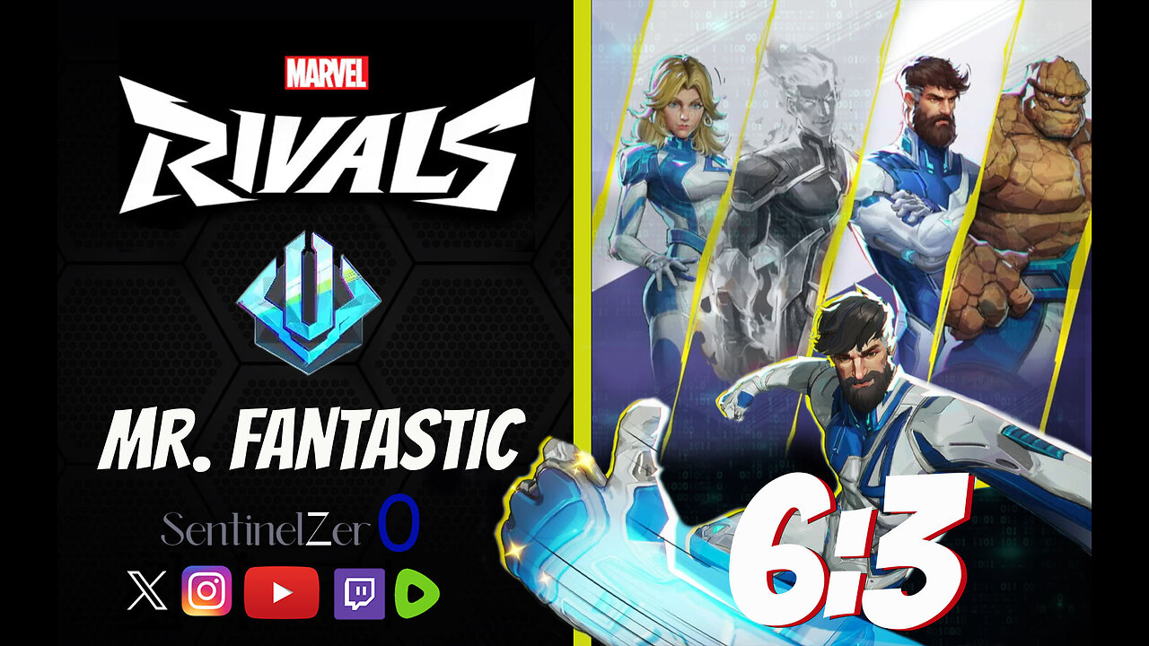 [PLATINUM] - S1 - Mr. Fantastic 6-3 [40K Defense]