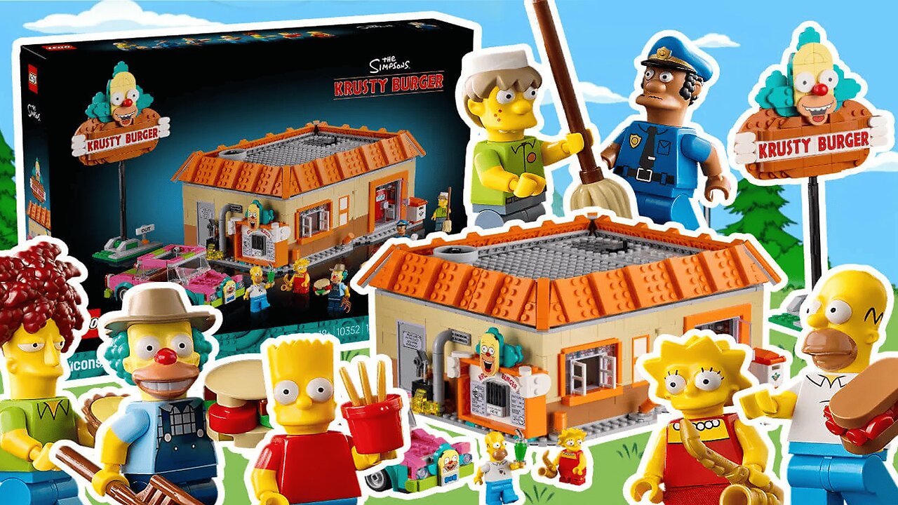 LEGO Simpsons Krusty Burger Set 2025 | New Release Details, Minifigures & Build Features | NEWSDRIFT