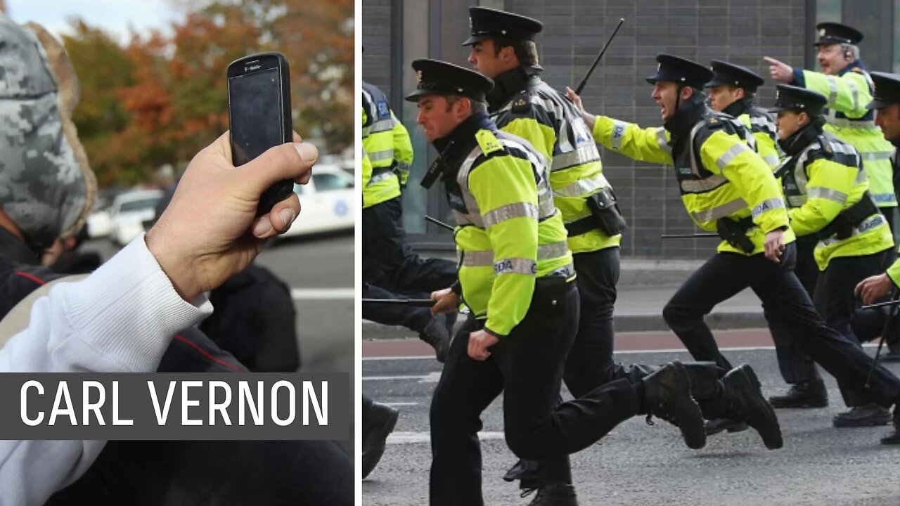 NO FILMING the police