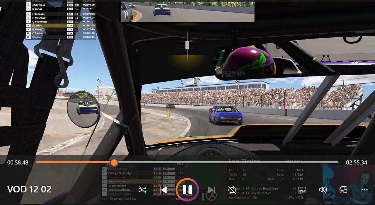 VOD Twitch #12 (2/2) Du Dirt, du Stock Car... ça va brasser !