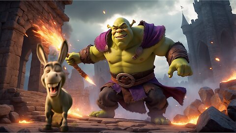 Shrek’s Swampy Time Machine – Family-Friendly Short Story