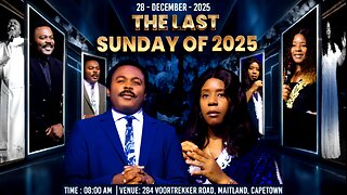 The Last Sunday of 2025! Tune in NOW and experience the word, the power and the glory