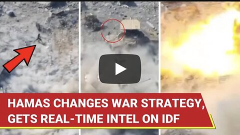 Hamas Fighter’s AMBUSH Stuns IDF; Emerges From Gaza Rubble, Plants Bomb 💥 On Israeli Tanks | Watch