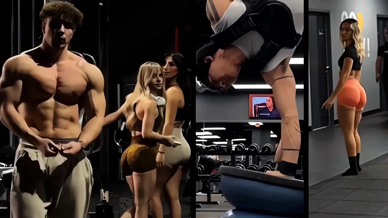 🔥Scaring People in The Gym With Calisthenics #108