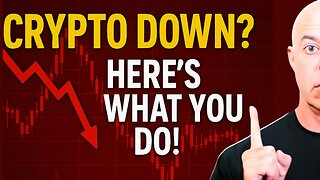 Crypto Market Down? Here's EXACTLY What To Do – Don’t Panic, Profit Instead | Crypto Strategy Tips