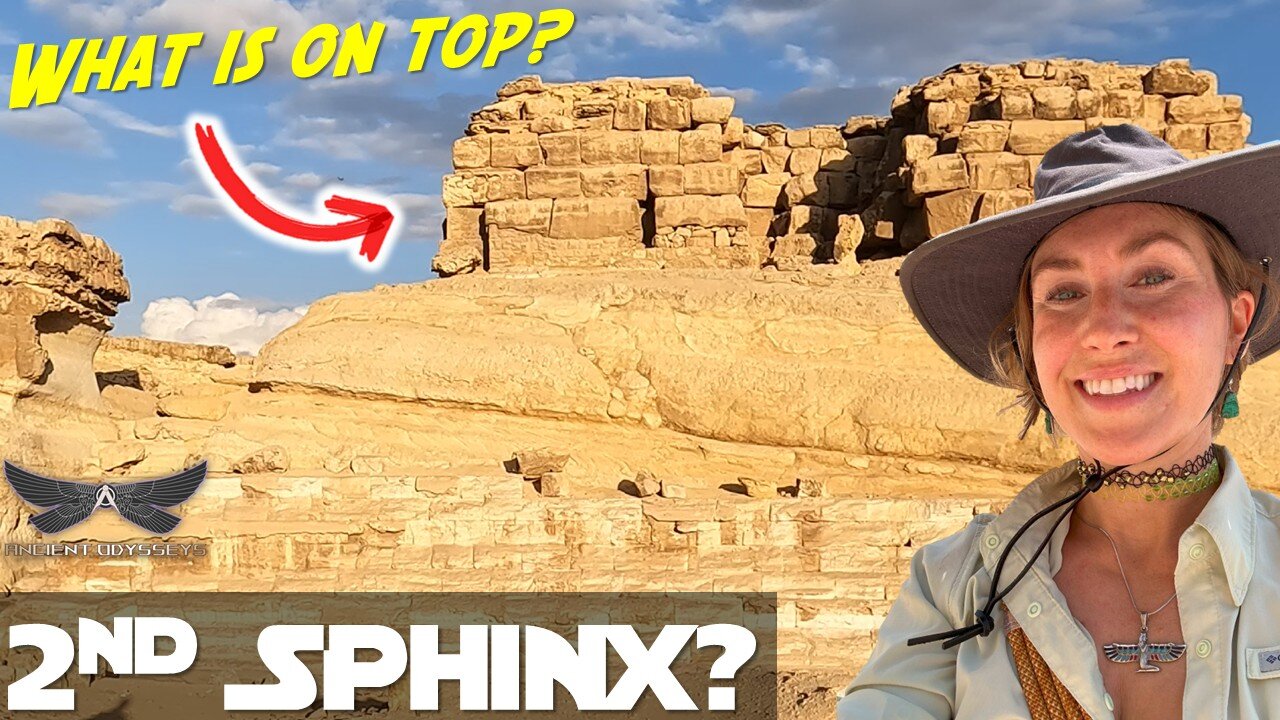 2nd SPHINX? What is on top of The Pyramid of Khentkawes? Magic of The Mastaba of Rawer