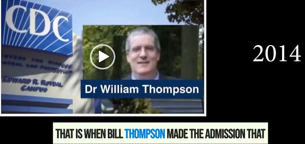 (2014) Secretly recorded phone call where CDC Scientist Dr. William Thompson admits THEY covered up that MMR💉 causes AUTISM.