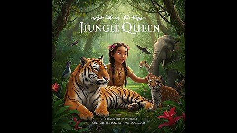 “Jungle Queen: Girl’s Incredible Bond with Wild Animals”