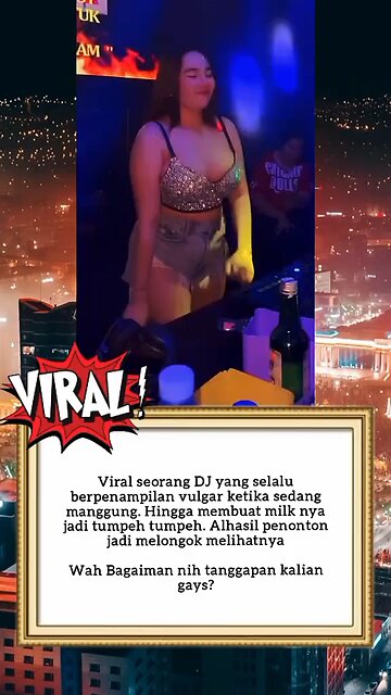 dj nya sangat menggoda