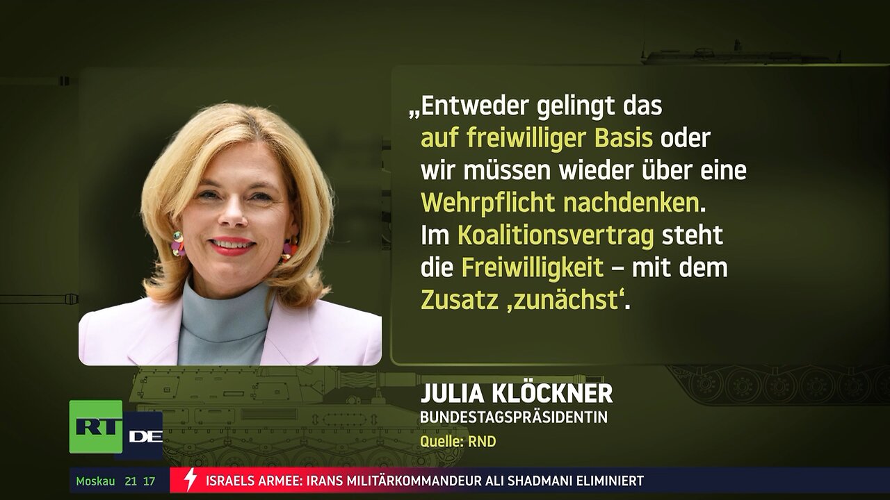Aufrüstung der Bundeswehr: Debatte über die Rückkehr der Wehrpflicht gewinnt an Fahrt