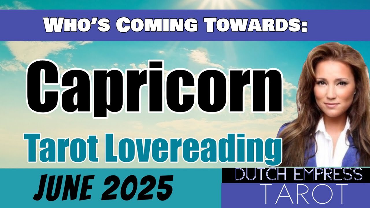 CAPRICORN ♑️ WHO’S COMING TOWARDS YOU?💕Tarot Love Reading | June 2025