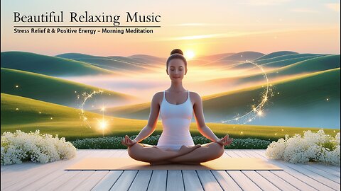 🌞 Beautiful Relaxing Music | Stress Relief & Positive Energy | Morning Meditation Music 🌿✨