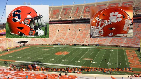 Clemson is looking anemic, which could be a chance for Syracuse to hand them a loss