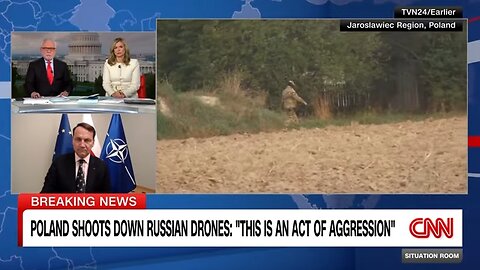 Trump plans to speak with Polish president after Russian drones violate Polish airspace