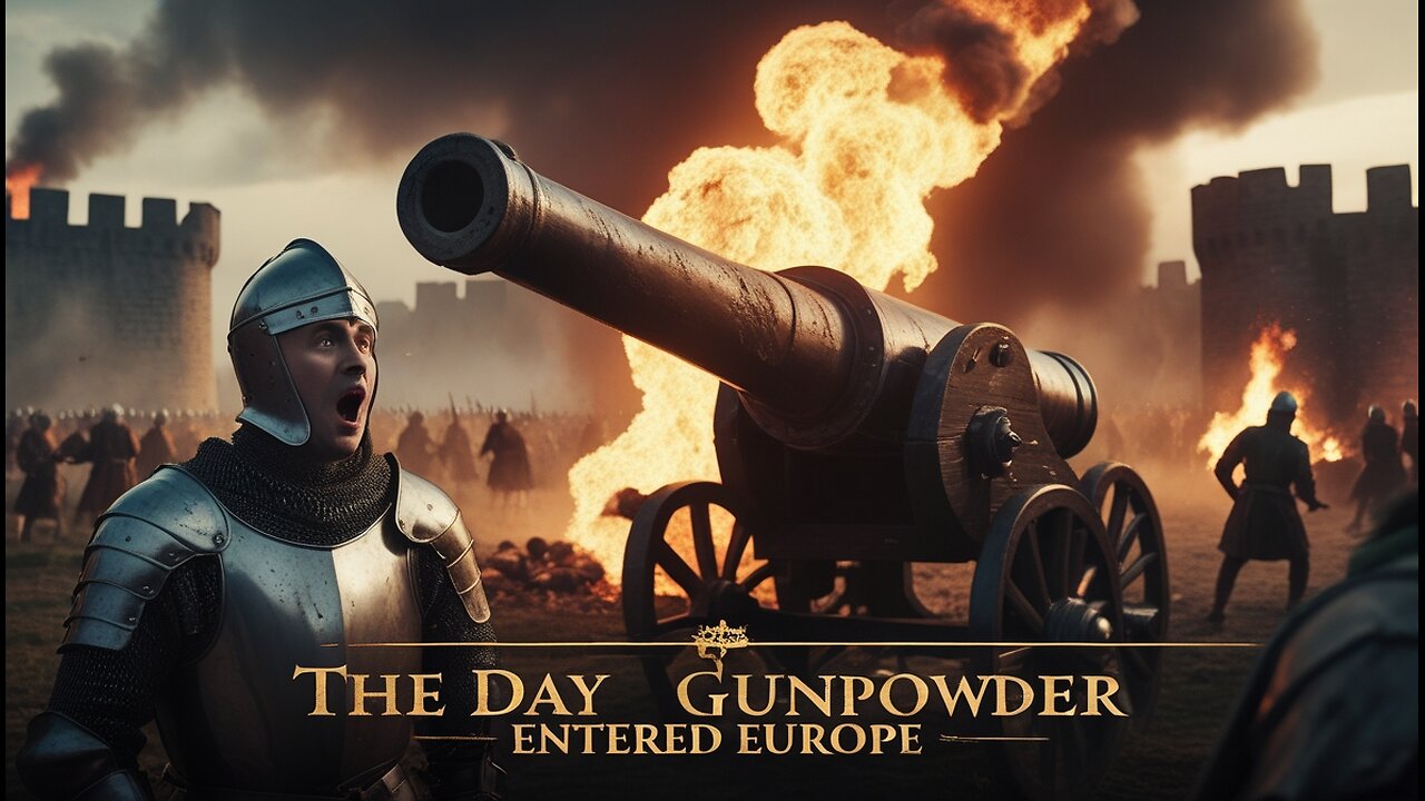 The Day Gunpowder Entered Europe