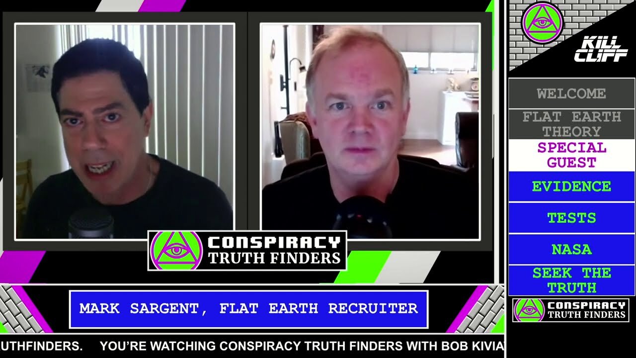 Flat Earth Clues interview 306 Conspiracy Truth Finders with Bob Kiviat ✅