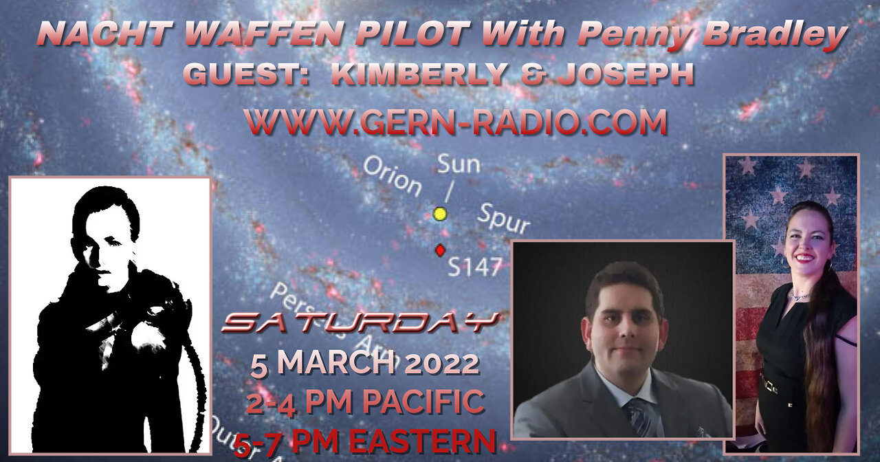 Nacht Waffen Pilot with Guests Kimberly and Joseph 5 Mar 2022