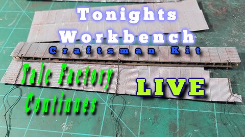 Chains, Paint & More Panels On The Talc Factory Build - At The Workbench Tonight