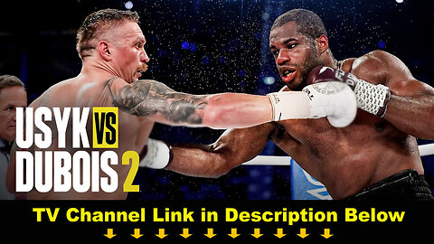 +)HERE’S!!(* WAY TO WATCH Dubois vs Usyk 2 LIVE 𝐒𝐭𝐫𝐞𝐚𝐦𝐬 𝙵𝚛𝚎𝚎 TV CHANNEL