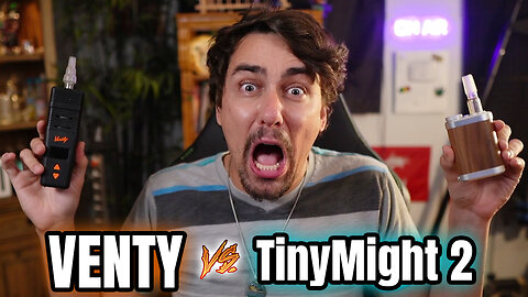 Bong Rip Showdown!! Venty vs TinyMight 2 Bong Hit Comparison!