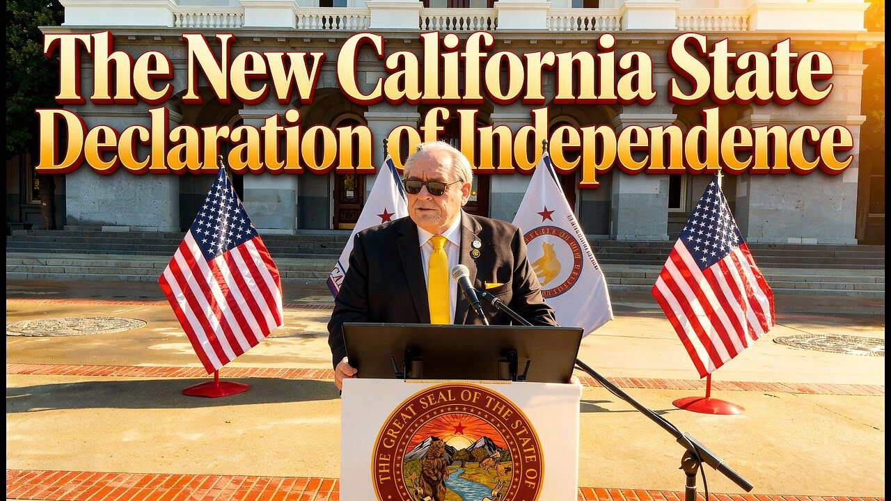 DECLARATION OF INDEPENDENCE NEW CALIFORNIA STATE