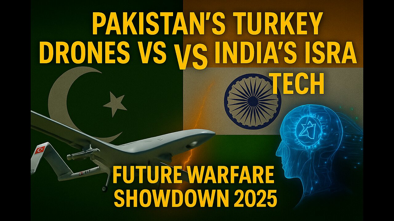 Pakistan's Turkish Drones vs India's Israeli AI Tech | Future War 2025 Showdown