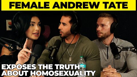 Savanna Stone The Female Andrew Tate Exposes The Truth About The Terrible Effects of Homosexuality