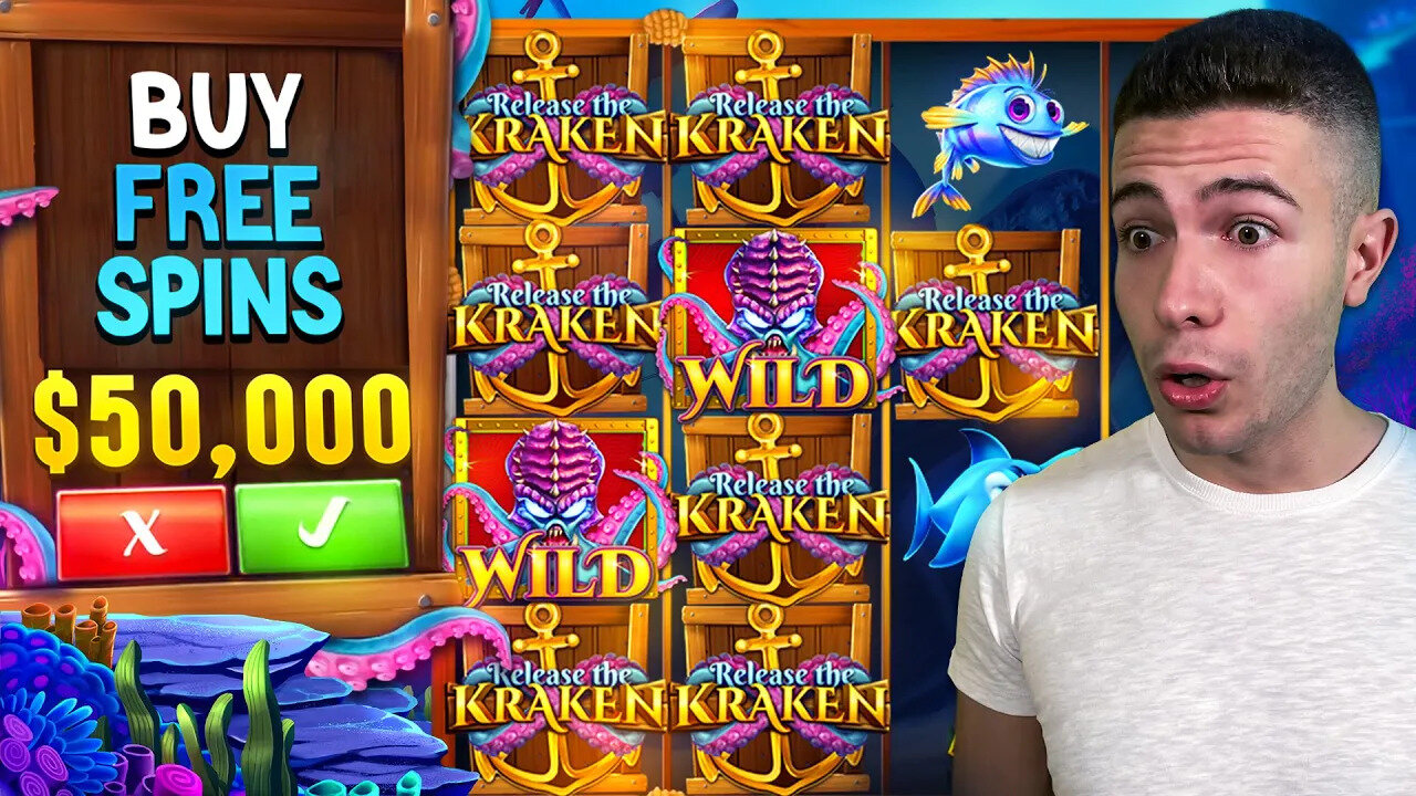 RELEASE THE KRAKEN 🐙 $50,000 BONUS BUY & $1,000 HIGHROLL SPINS