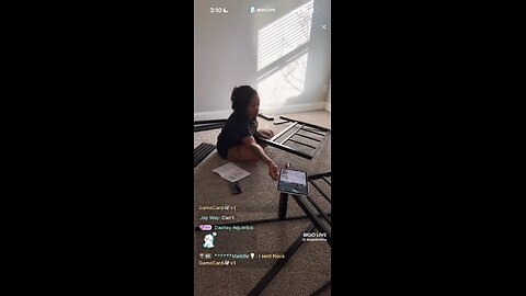 BIG SUEWOO SETTING UP HER KIDDOS BEDS BIGO LIVE