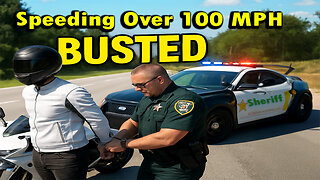 100+ MPH! Motorcyclist Arrested in Volusia County, Florida