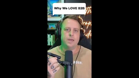 Why we love B2B
