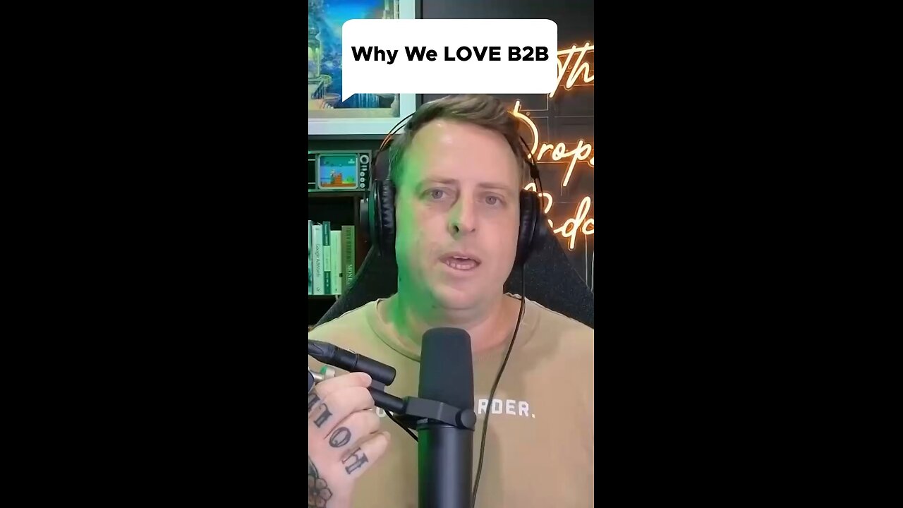 Why we love B2B