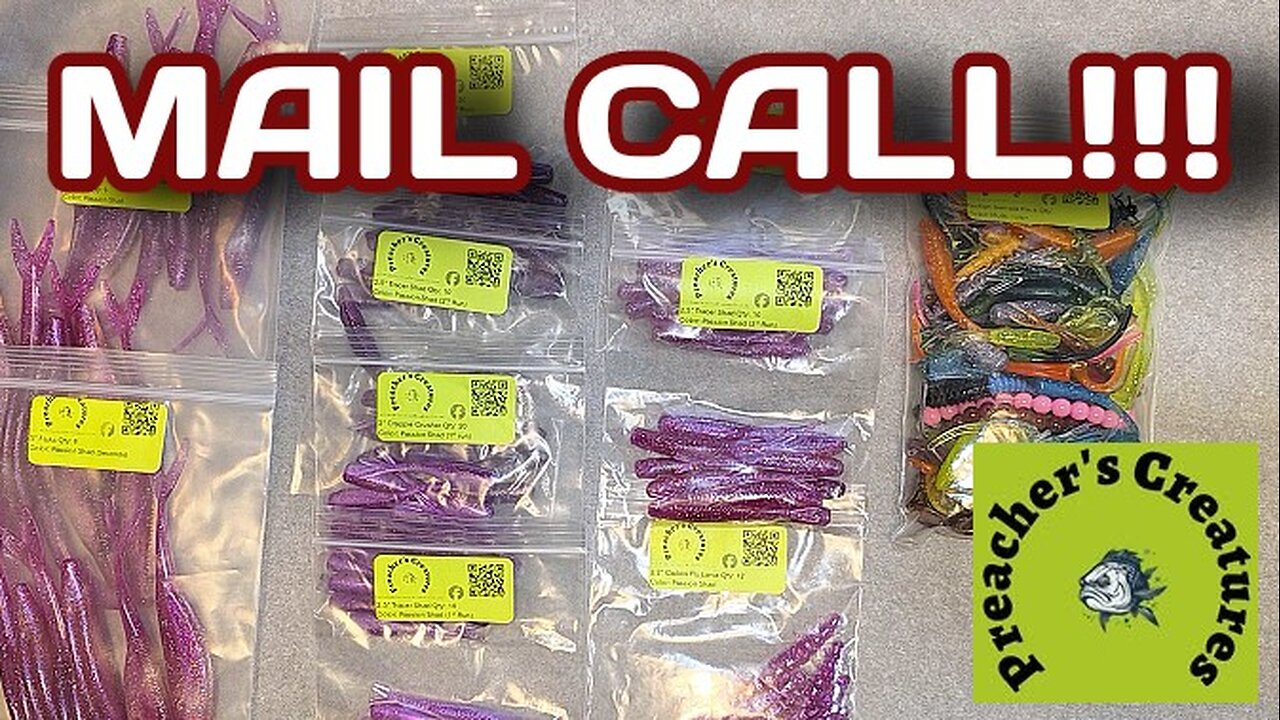 A Massive Mail Haul from Preacher's Creatures YouTube Channel!