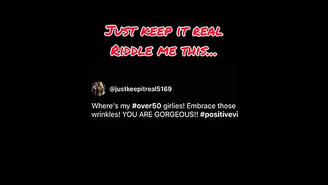 Just Keepin It Real keeping REAL FAKE!
