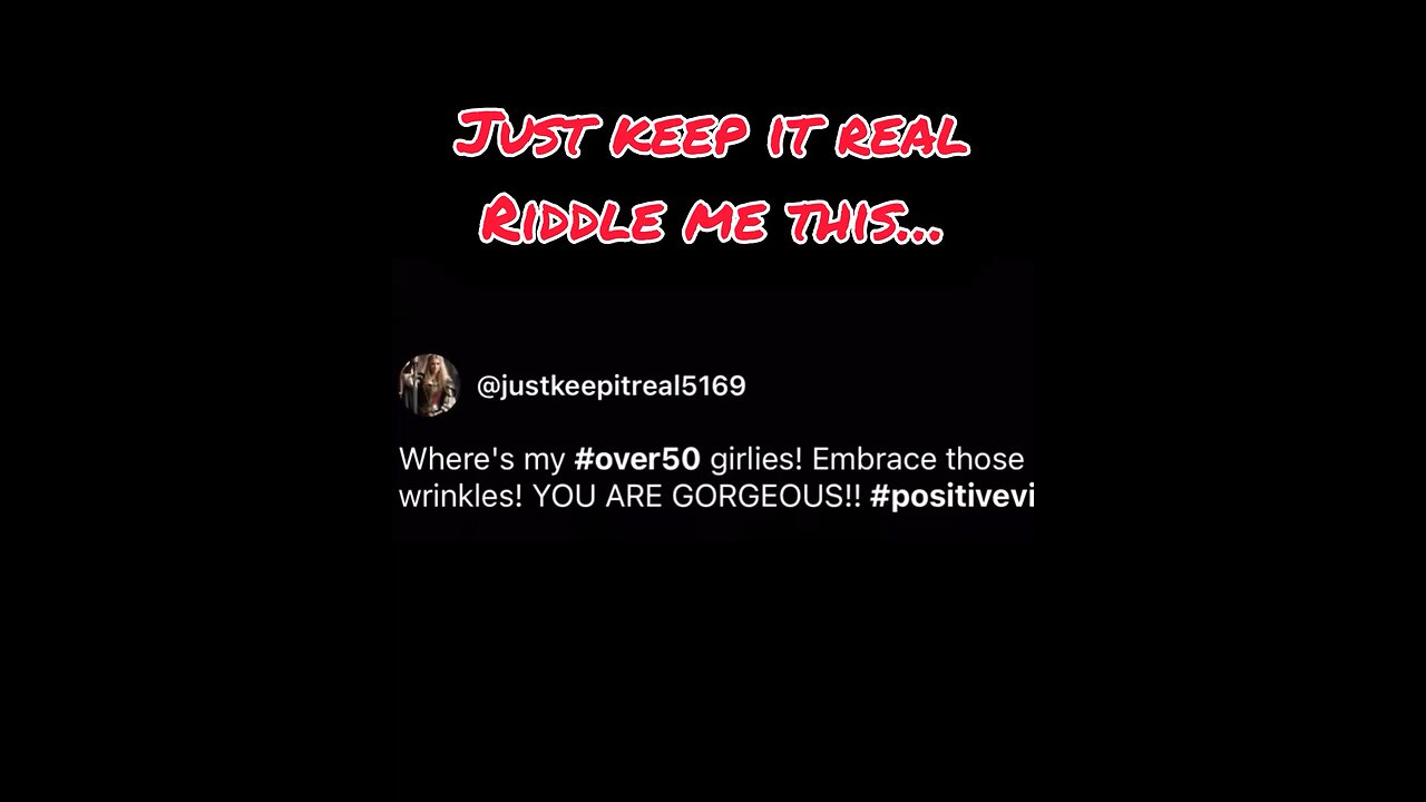 Just Keepin It Real keeping REAL FAKE!
