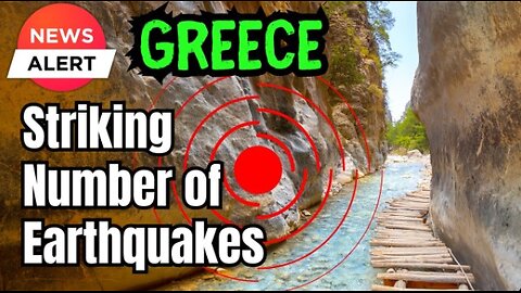 Many Earthquakes along the Hellenic Arc off Crete! Also near Santorini! - WHAT IS GOING ON?