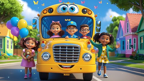 Best Wheels on the Bus Song Ever! 🚍 Kids Can’t Stop Singing Along