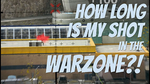 Remember When Warzone Used To Always Tell You Your Long Shot Distance?