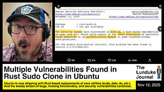 Multiple Vulnerabilities Found in Rust Sudo Clone in Ubuntu