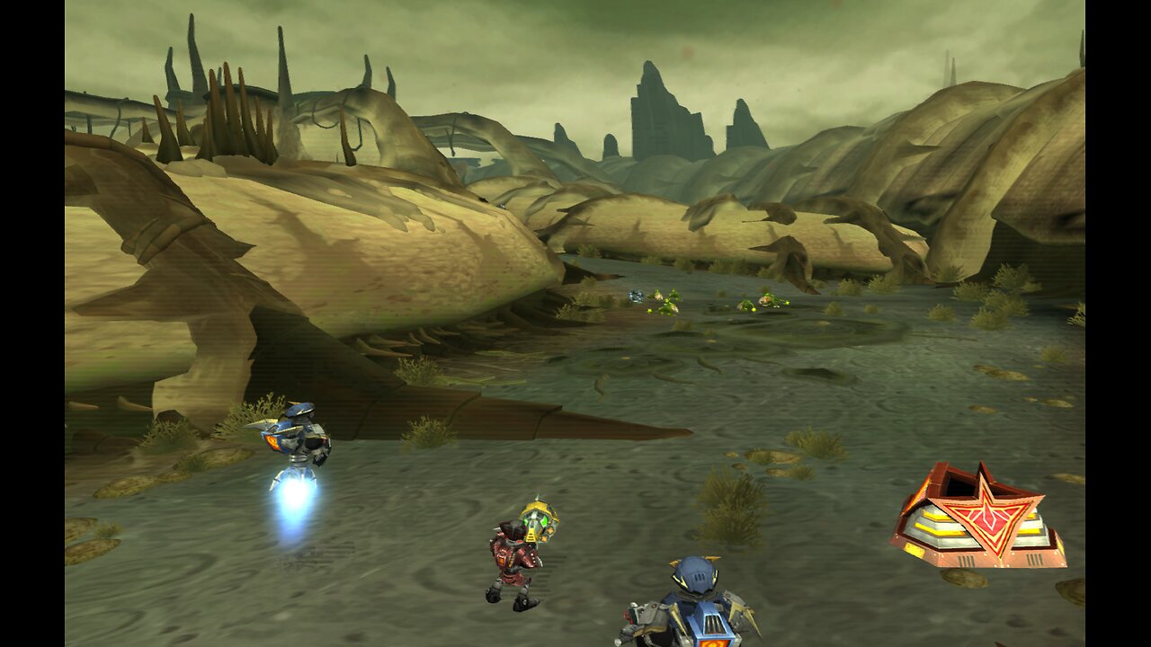 Ratchet Deadlocked Planet Sarathos.