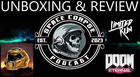 Doom Phobos Helmet from Limted Run - REVIEW | Space Corpse Podcast