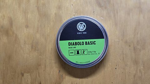 Airgun Wadcutter Wednesday #5 RWS Basic