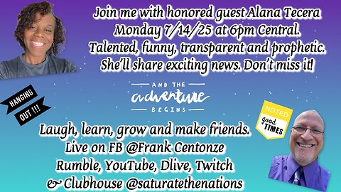 Time With Friends: Returning Honored Guest Alana Tacera