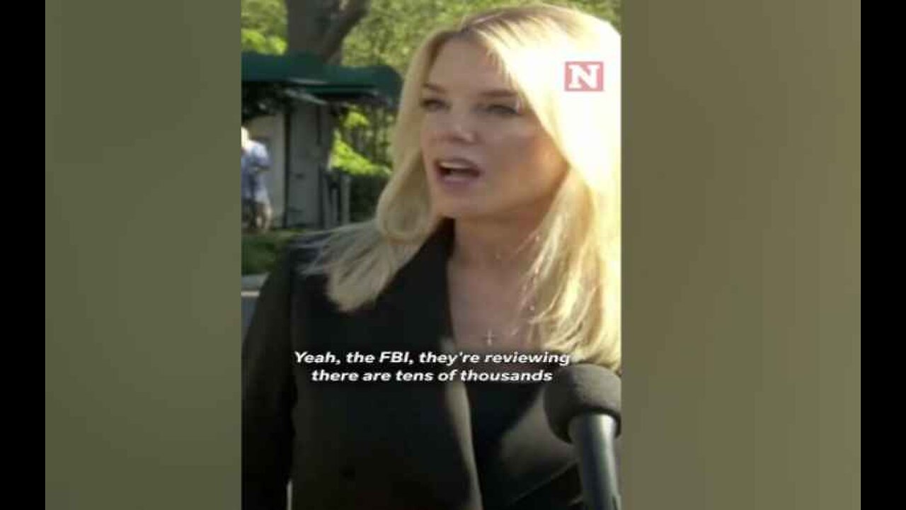 Bondi Reveals FBI Reviewing ‘Tens of Thousands’ of Sickening Epstein Videos
