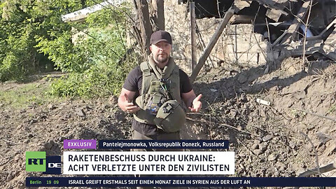 RT-DE-Exklusiv: Raketenbeschuss durch Ukraine – acht Verletzte unter den Zivilisten