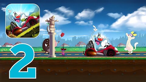 Oggy Super Speed Racing - Gameplay Walkthrough | Part 2