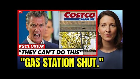 California Governor in Panic After Lawsuit Shuts Down Mega Costco Gas Station | Elizabeth Davis