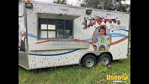 Gently Used - 2020 Ice Cream Concession Trailer | Mobile Dessert Unit for Sale in Florida!